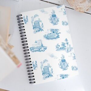Los Angeles Toile de Jouy Notebook